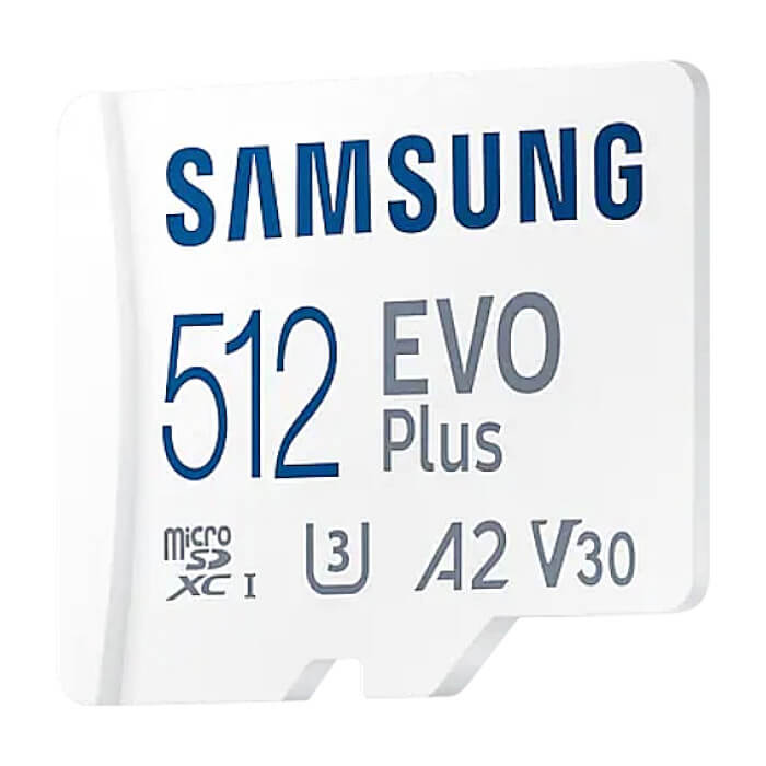 Samsung 512GB micro SD Card EVO Plus with Adapter, Class10, Transfer Speed up to 130MB/s ID 74096 (тъмнейл - 2)
