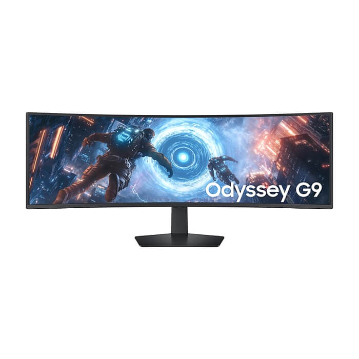 Samsung LS49FG910, 49" Odyssey G9 GAMING VA Curved OLED, 1000R, 144Hz, Smart. 32:9, 5120 x 1440, Display Port , HDMI,Micro HDMI, USB Hub, Silver ID 91156 на супер цена