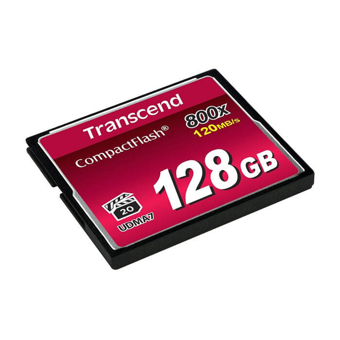 Transcend 128GB CF Card (800x) ID 74016 (тъмнейл - 2)