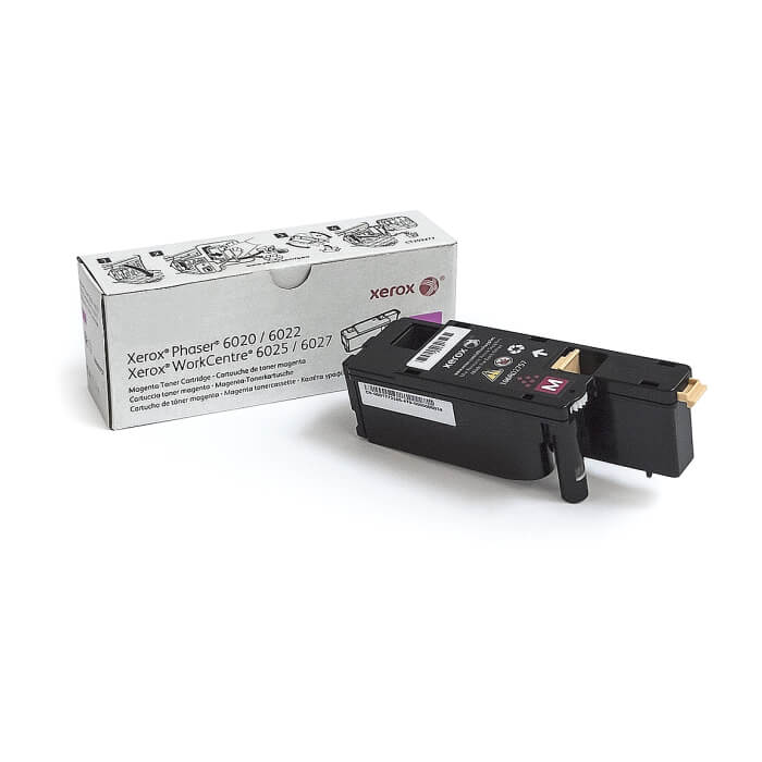 Xerox Magenta Toner, Phaser 6020/6022, WorkCentre 6025/6027 (Yield 1000) DMO ID 67935