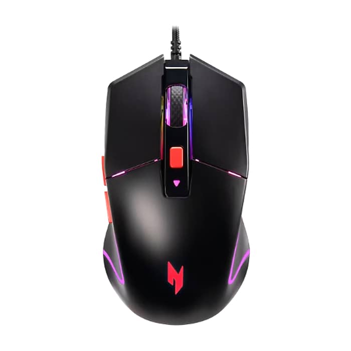 Acer Nitro Mouse NMW100 Black, Up to 7200 dpi, Wired, 6 buttons, Retail Pack