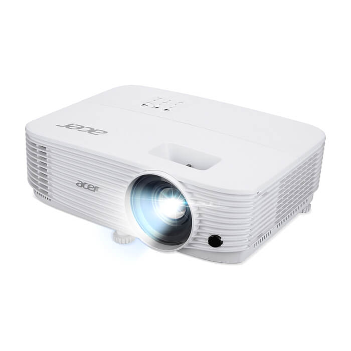 Acer Projector X1526, DLP, WXGA (1920x1080), 4000 ANSI Lm, 13 000:1, 3D ready, 2xHDMI, USB (Type A)x 1, RCA, RS232, PC Audio (3.5mm mini jack) x 1, DC Out (5V/1A), Lamp life up to 20 000h, Auto keystone, Speaker 1x3W, 2.4kg, White ID 85756 (тъмнейл - 2)