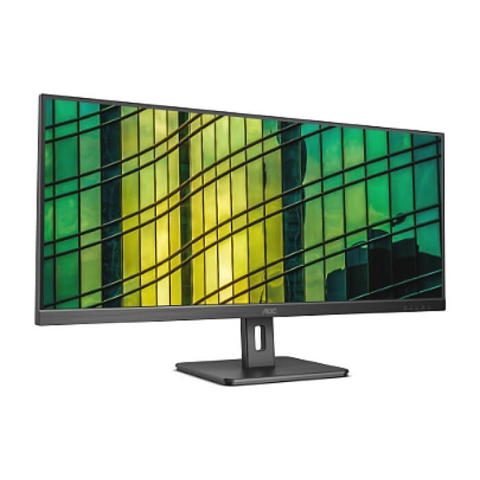 AOC U34E2M, 34" VA WLED, 3440x1440@100Hz, 4ms GtG, 300cd m/2, 4000:1, 20M:1 DCR, Adaptive Sync, FlickerFree, Low Blue Light, Tilt, 2xHDMI, DP ID 80824 (тъмнейл - 4)