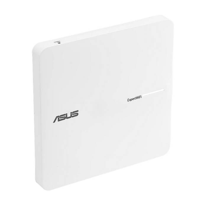 Asus Business PoE Access Point ExpertWiFi EBA63, AX3000, Dual-Band, Quad-Core 1.7GHz CPU, 256MB/512MB Flash/RAM, Gigabit, OFDMA, Beamforming, WPA, WPS, SSH, 5 SSIDs, SDN, PoE & PoE+, wall mounting/ceiling,White (тъмнейл - 5)