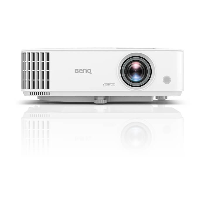 BenQ MU613 DLP, WUXGA; Brightness: 4000 AL; High contrast ratio 10,000:1; 1.1X zoom (1.5 - 1.65); 15,000 hrs lamp life (LampSave mode); 2.8 kg; Noise 29dB (eco); USB Type A x1 (1.5 ID 76911