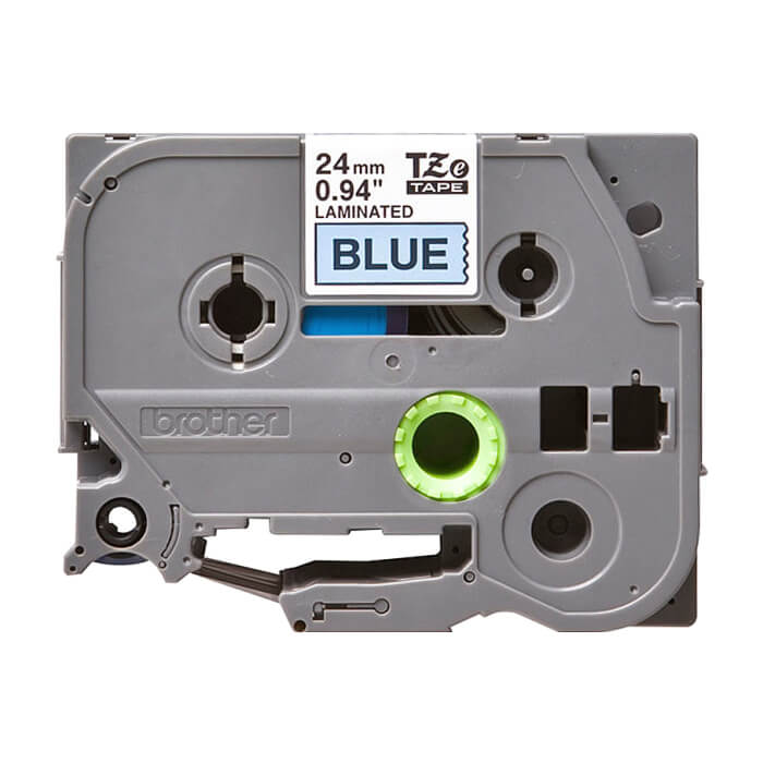 Brother TZe-551 Tape Black on Blue, Laminated, 24mm, 8 m - Eco ID 70726 на супер цена