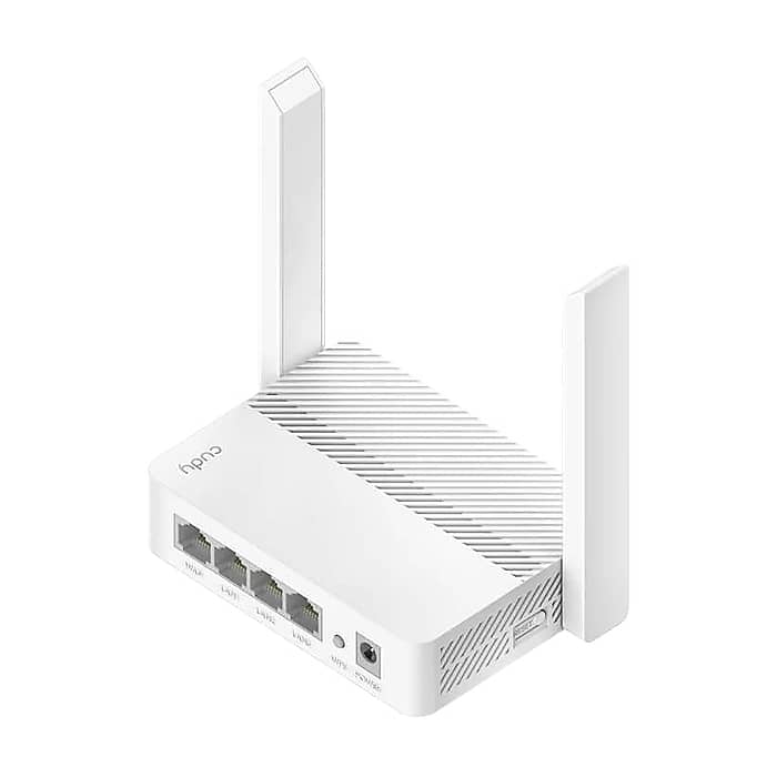 Cudy WR300 Wi-Fi Router N300 300Mbps at 2.4GHz 4 x 10/100Mbps Ports (тъмнейл - 4)