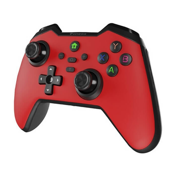 Genesis Gamepad Mangan 400 Wireless (for PC/SWITCH/MOBILE) Red ID 74330 (тъмнейл - 2)