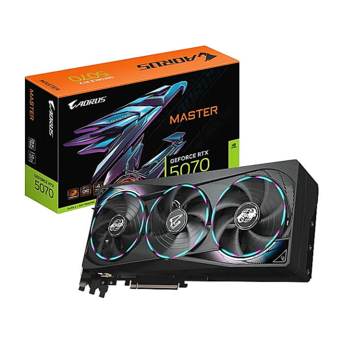 Gigabyte Aorus GeForce RTX 5070 12GB GDDR7 Master ID 98750 (тъмнейл - 2)