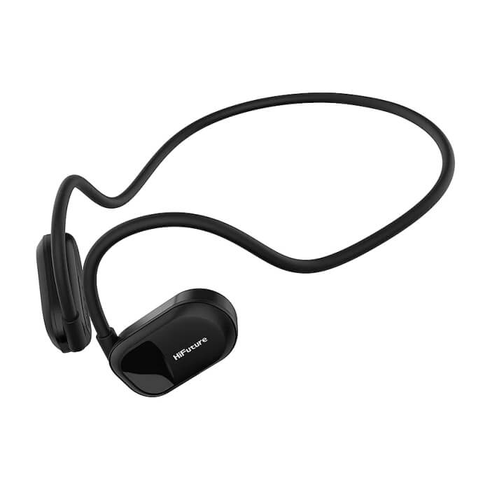 HiFuture FutureMate Black, Open Ear Comfort, Bluetooth 5.3, Dual Mics ENC Calling System, Playtime up to 8 Hours, IPX5 Waterproof, Extra Bass Boost ID 94740 (тъмнейл - 3)