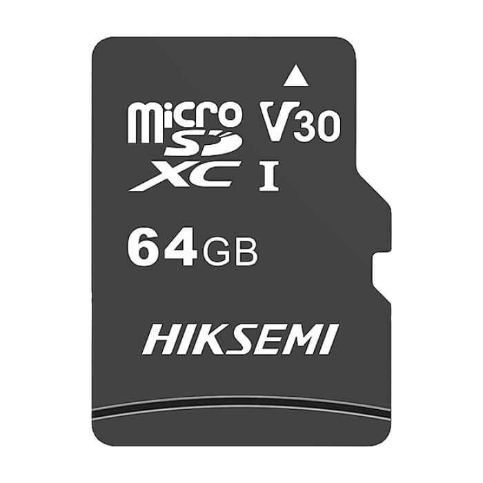 HIKSEMI microSDXC 64G, Class 10 and UHS-I TLC, Up to 92MB/s read speed, 30MB/s write speed, V30 with Adapter ID 74106 на супер цена
