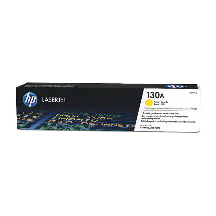 HP 130A Yellow LaserJet Toner Cartridge (CF352A) ID 68865 на супер цена