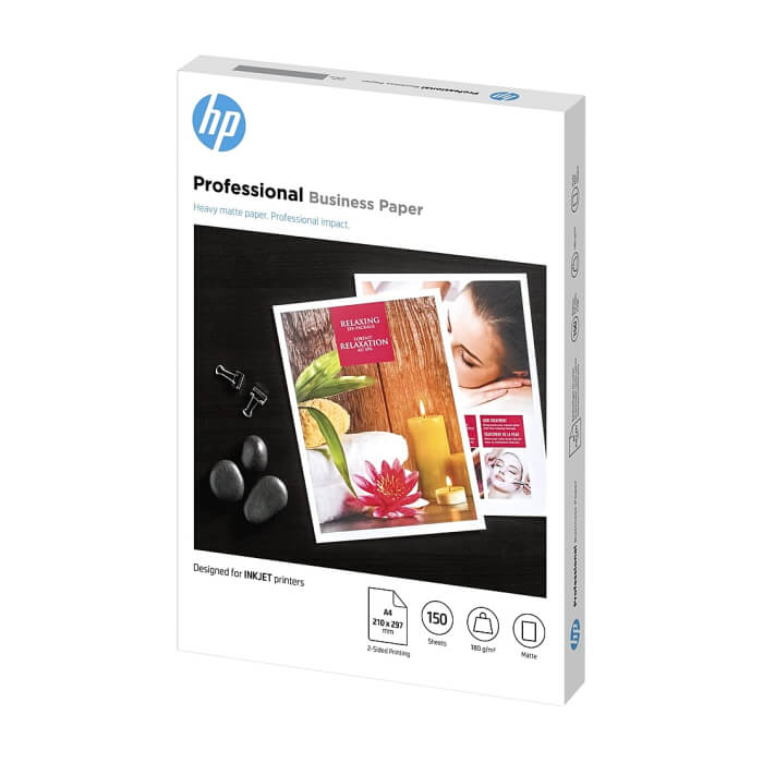 HP Professional Inkjet Matte FSC paper, 180 g/m2, 150 sht/A4/210 x 297 mm ID 76933 на супер цена