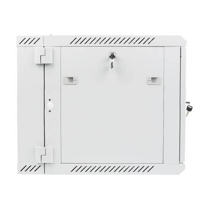 Lanberg rack cabinet 19” double-section wall-mount 9U / 600x600 for self-assembly (flat pack), grey ID 71868 (тъмнейл - 5)