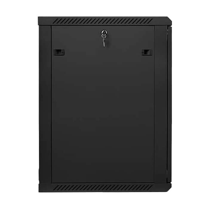 Lanberg rack cabinet 19” wall-mount 18U / 600x600 for self-assembly (flat pack), black ID 71877 (тъмнейл - 4)