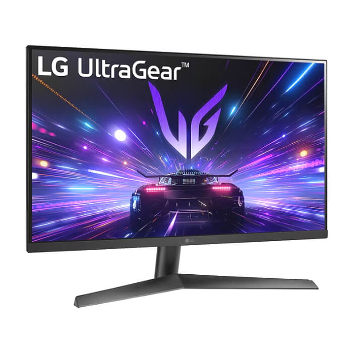 LG 27GS60F-B, UltraGear 27" IPS, AG, 1ms (GtG), 180Hz, 1000:1, HDR10, sRGB 99%, 300cd/m2, Full HD 1920x1080, NVIDIA G-SYNC, AMD FreeSync, HDMI, DisplayPort, Headphone Out, Reader mode, Black Stabilizer, Tilt, Black ID 79404 (тъмнейл - 2)