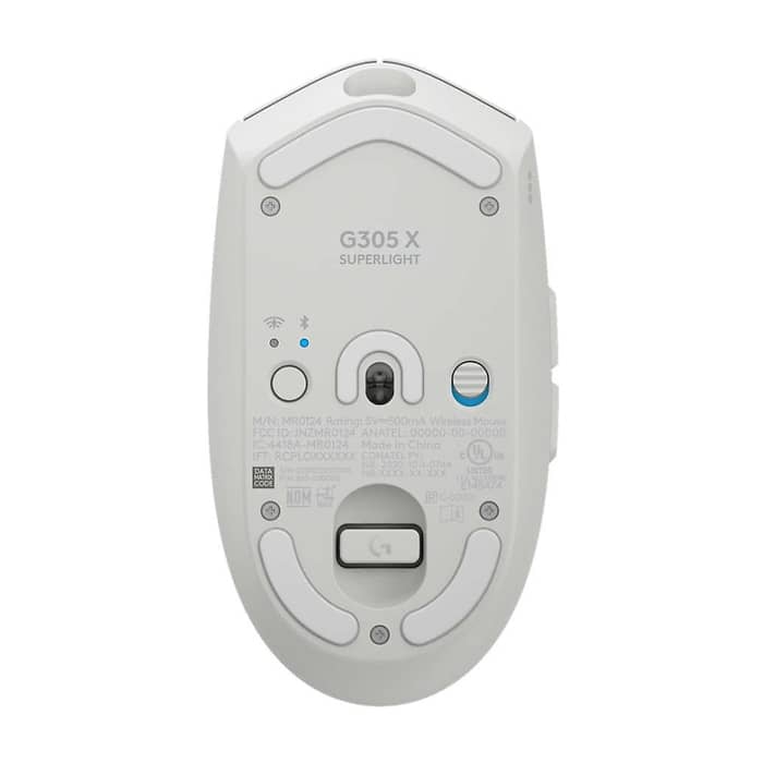 Logitech G305 X Mouse, Superlight, WHITE-2.4GHZ-N/A-EER2-933-#933 (тъмнейл - 3)