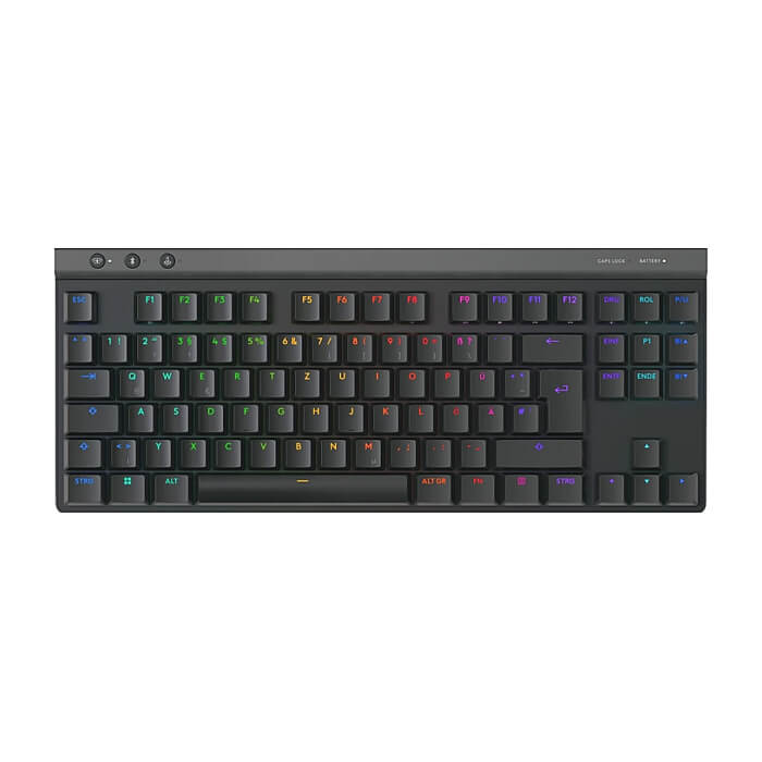 Logitech G515 LIGHTSPEED TKL Wireless Gaming Keyboard - BLACK - US INT'L - EMEA28i-935 на супер цена
