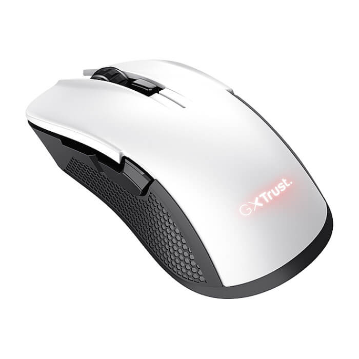 TRUST GXT 923 Ybar Wireless RGB Gaming Mouse White (тъмнейл - 2)