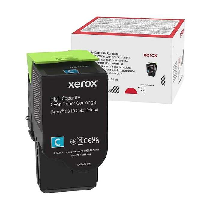 Xerox High capacity toner Cyan 5500 page C310/C315 ID 67866