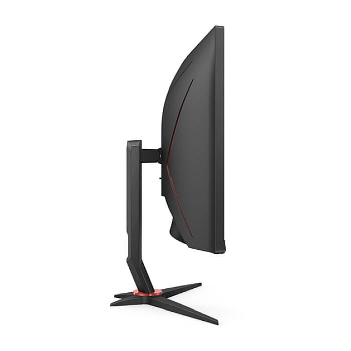 AOC CU34G2XP/BK, 34" Curved 1500R VA, WLED, 3440x1440@180Hz, 1ms GtG, 1ms MPRT, 430 cd/m2, 4000:1, 80M:1 DCR, Tilt, Height Adjust, Swivel, 2xHDMI, 2xDP, USB hub ID 81036 (тъмнейл - 5)