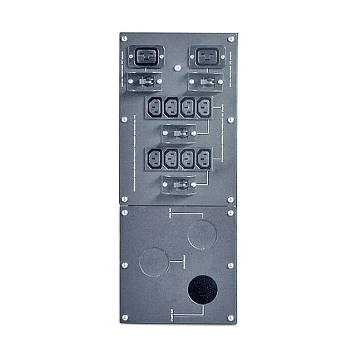 APC Single Phase Service Bypass Panel, 7000-10000VA, 230V, Black, 4U, Rack/Tower Convertible (тъмнейл - 3)