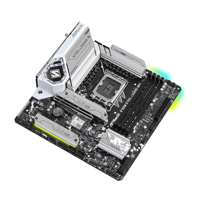 Asrock B760M Steel Legend Wi-Fi ID 63422 (тъмнейл - 3)