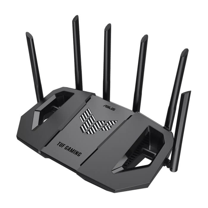 Asus Gaming Wireless Router,TUF Gaming BE9400 Tri Band WiFi 7 (802.11be) Extendable Gaming Router, Quad 2.5G ports, 3-step Port Forwarding, Smart Home Master, AiMesh support, and A (тъмнейл - 3)