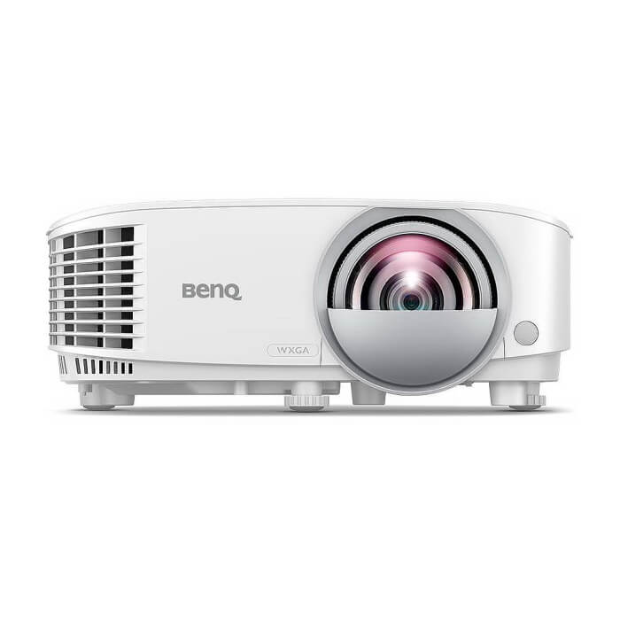 BenQ MW809STH, DLP, WXGA (1280x800), Short-throw (87"@0.91m), 12,000:1, 3600 AL, 10W Speaker, HDMI 1.4a, USB A 5V/1.5A, Audio in x2, Audio out, up to 15,000 hrs lamp life, Optional interactive kit(PW02/PT12), 2.8kg, White ID 65836