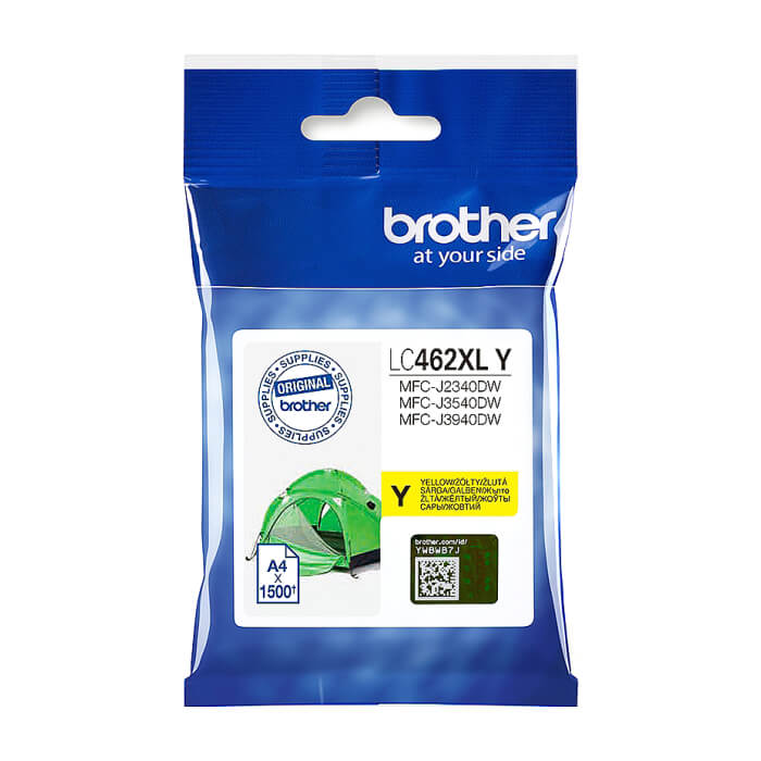 Brother LC462XLY Yellow Ink Cartridge for MFC-J2340DW/J3540DW/J3940DW ID 69898 на супер цена