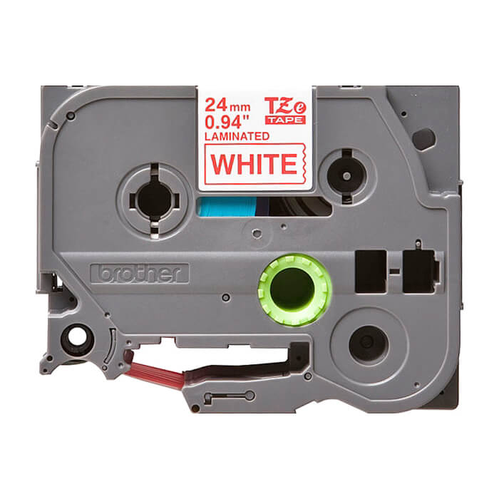 Brother TZe-252 Tape Red on White, Laminated, 24mm, 8 m - Eco ID 70748 на супер цена