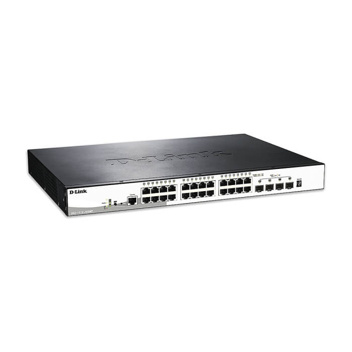 D-Link 28-Port Gigabit Stackable POE Smart Managed Switch including 4 10G SFP+ (тъмнейл - 2)