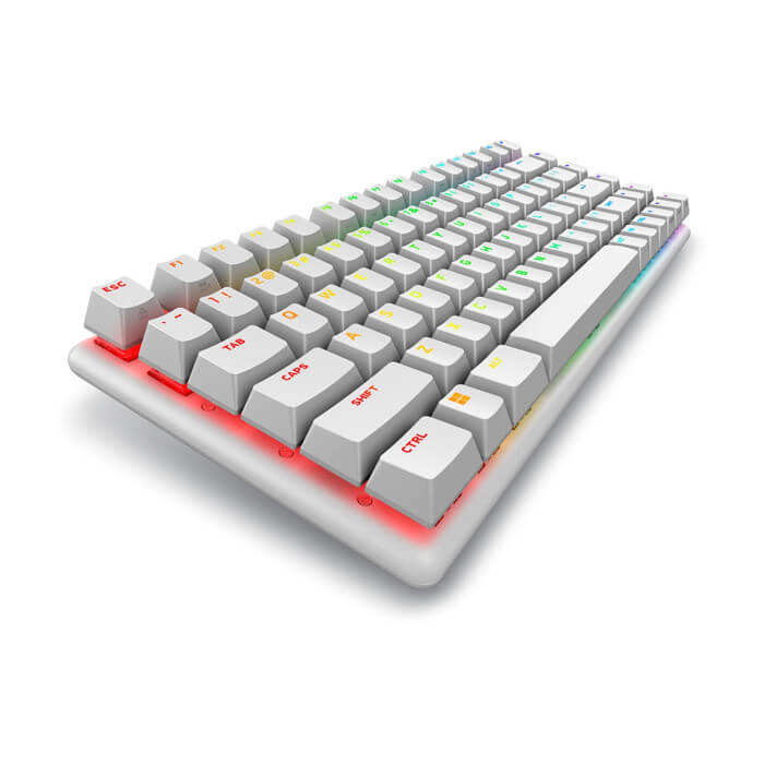 Dell Alienware Pro Wireless Gaming Keyboard - US (QWERTY) (Lunar Light) (тъмнейл - 3)