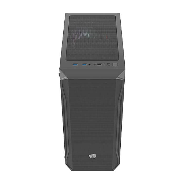 Fury PC Case Shobo SH4 RGB Midi Tower, Window, Black ID 76823 (тъмнейл - 4)