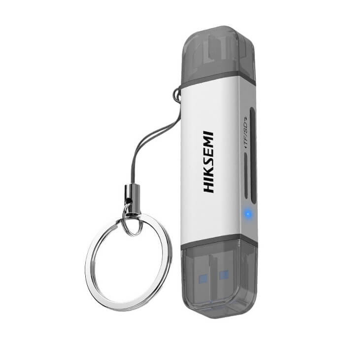 HIKSEMI Card Reader, USB 3.0 and Type-C, SD cards and TF cards ID 63322 (тъмнейл - 2)