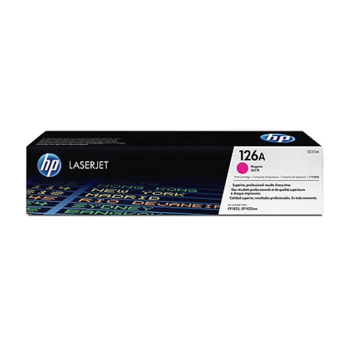 HP 126A Magenta LaserJet Toner Cartridge ID 68875