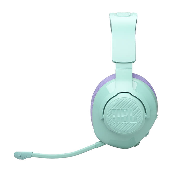 JBL QUANTUM 360 CYN Wireless over-ear gaming headset with surround sound and detachable mic ID 79514 (тъмнейл - 4)