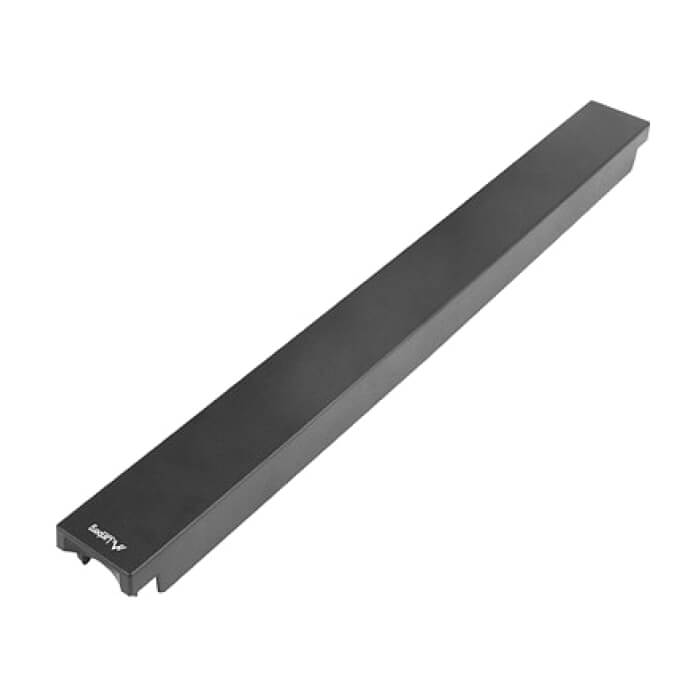 Lanberg plastic fire fire retardant blanking panel 19" 1U, black на супер цена