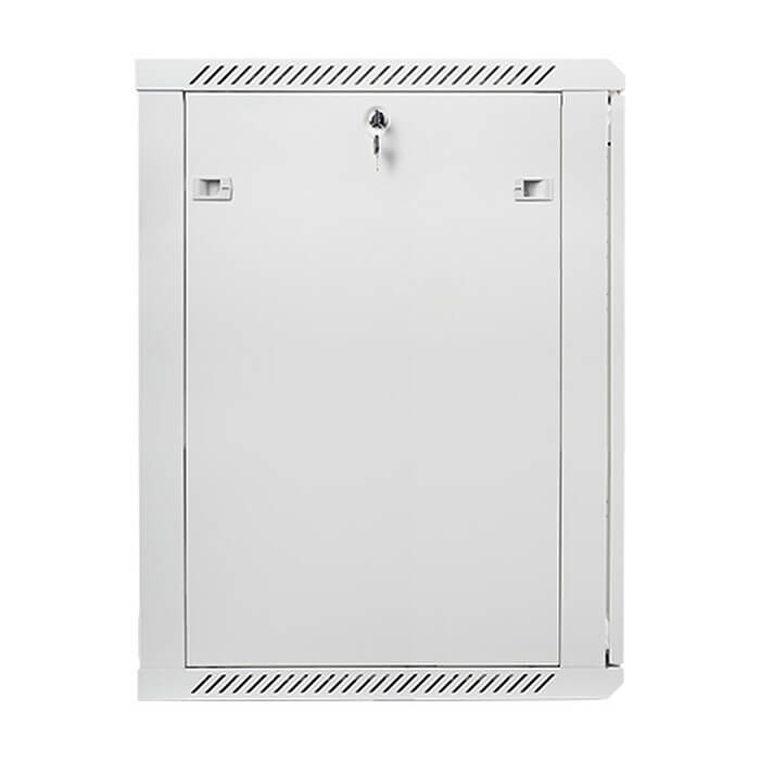 Lanberg rack cabinet 19” wall-mount 18U / 600x600 for self-assembly (flat pack), grey ID 71876 (тъмнейл - 5)