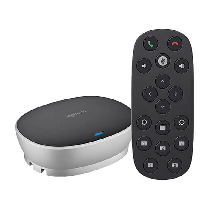 Logitech ConferenceCam Group, Full HD, Up To 14 Seats, Remote Control, HD Zoom, Autofocus, Black ID 71190 (тъмнейл - 5)