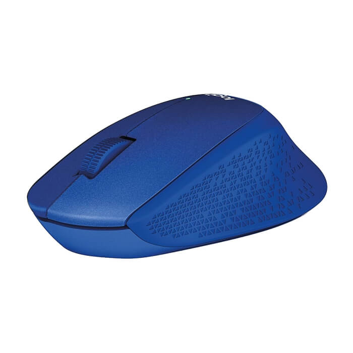 Logitech Wireless Mouse M330 Silent Plus, blue (тъмнейл - 2)