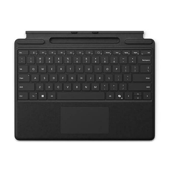 Microsoft Surface Pro Signature Keyboard ONLY Eng Intl CEE Hdwr Commercial Black, With Pen Storage & Charging на супер цена от GT Computers Microsoft Surface Pro Signature Keyboard ONLY Eng Intl CEE Hdwr Commercial Black, With Pen Storage & Charging на супер цена