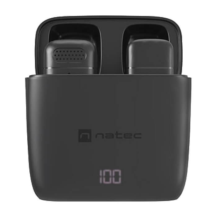 Natec Microphone Hopper Lavalier Wireless USB C ID 86575 на супер цена