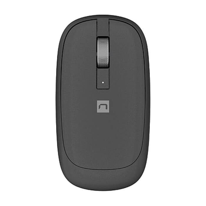 Natec Mouse Lark Wireless, 4000DPI BT 5.0 Silent Blue Sense Grey (тъмнейл - 5)