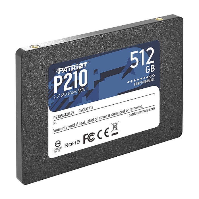 Patriot P210 512GB SATA3 2.5 ID 73493 (тъмнейл - 3)