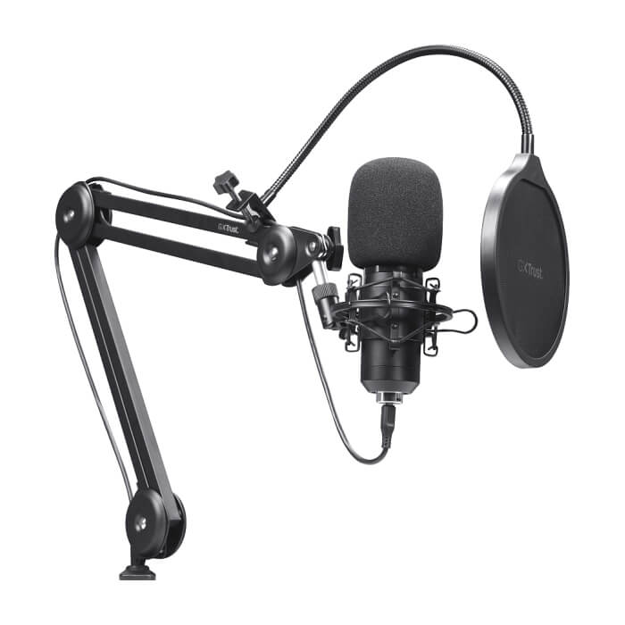 TRUST GXT270 Emita II Microphone With Arm ID 95731 (тъмнейл - 2)