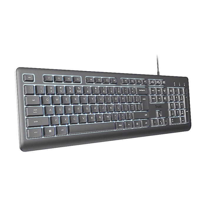 TRUST Primo Illuminated Keyboard BG (тъмнейл - 3)