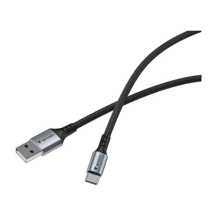 Verbatim Sync & Charge USB-A to USB-C 18W 120 cm ID 85360 (тъмнейл - 3)