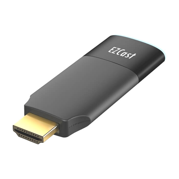 Aopen EZCast 2 HDMI Dongle Wireless Plug&Play Display Receiver with external antenna, Wifi Dual Band 2.4G/5G 802.11ac, 3840x2160@30p, HDMI 1.4, Streaming YouTube, Compatible with Android, iOS, Windows, MacOS, DLNA, Miracast, Airplay mirroring (тъмнейл - 3)