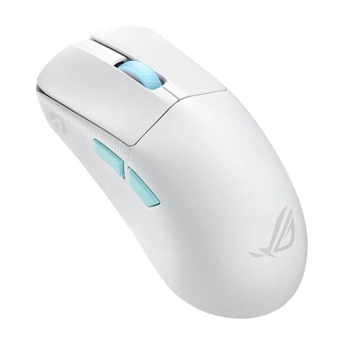Asus ROG Harpe Ace Aim Lab Edition Gaming Mouse, 54 g Ultra-Lightwieght, Connectivity (2.4GHz RF, Bluetooth, Wired), 36K DPI Sensor, 5 Programmable Buttons, ROG SpeedNova, Esports & FPS Gaming (тъмнейл - 2)